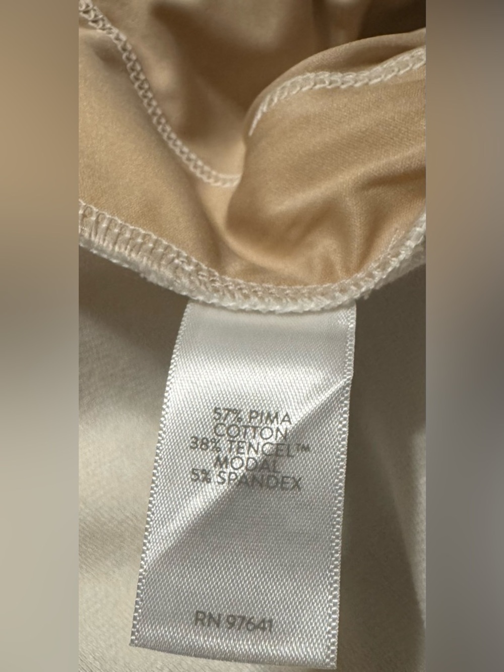 Pure Jill Cream Straight-Leg Women's Pull-On Pants, Medium.NWOT - Picture 6 of 10